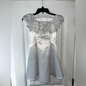 White Little Girls Dress